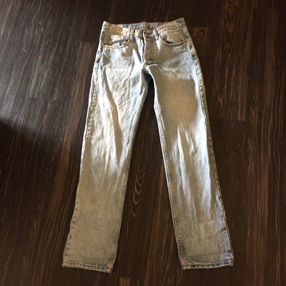 J. Galt Light Wash Straight Leg Jeans, S - Picture 2 of 8